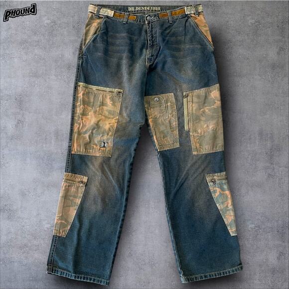 Dr Denim Y2K Baggy Hip Hop Jeans Oversized Wide Leg Men’s 40 - Picture 1 of 12